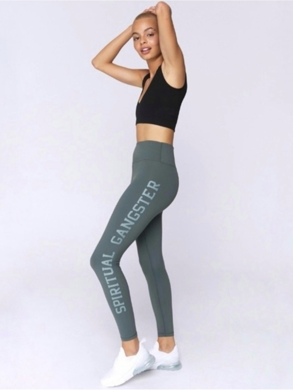 Spiritual Gangster Logo Yoga
Athletic Leggings Size S